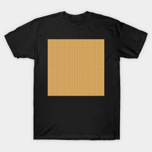 Gingham Pattern - Turmeric T-Shirt